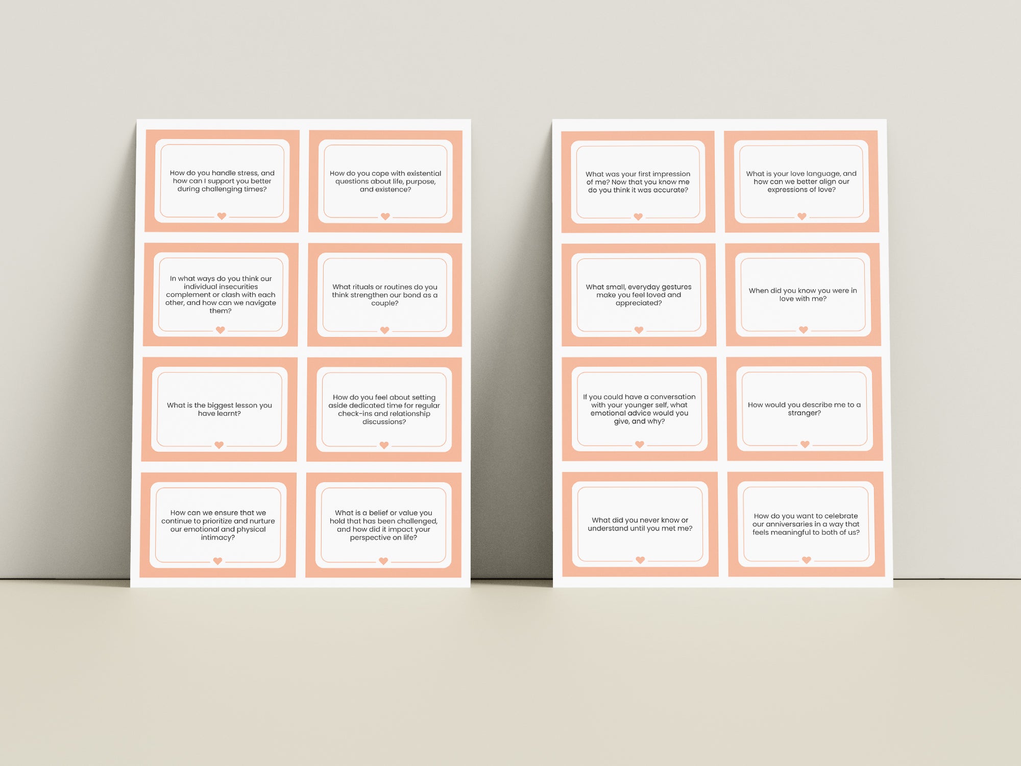 relationship connection cards, couples communication cards, improve relationship communication cards, couples connection cards digital download, printable deep question cards for couples, questions to improve communication in a relationship, question cards to improve emotional intimacy, get closer to your partner cards, build trust in your relationship questions, love and relationship question cards, printable communication cards