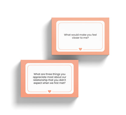 questions for relationship reflections and growth, printable communication cards, digital download couples conversation cards, printable connection cards for people in relationships, emotional intimacy question cards, deep date night, questions to learn more about your partner, conversation starters for couples, deeper conversation cards for couples